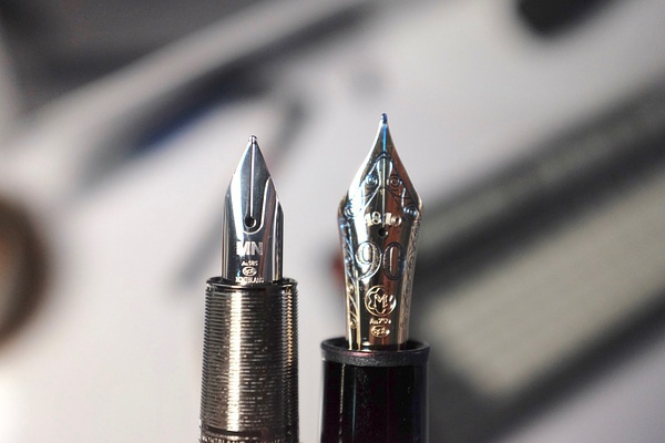 万宝龙montblancm146冰川蓝钢笔,montblanc万宝龙m系列中性墨水笔