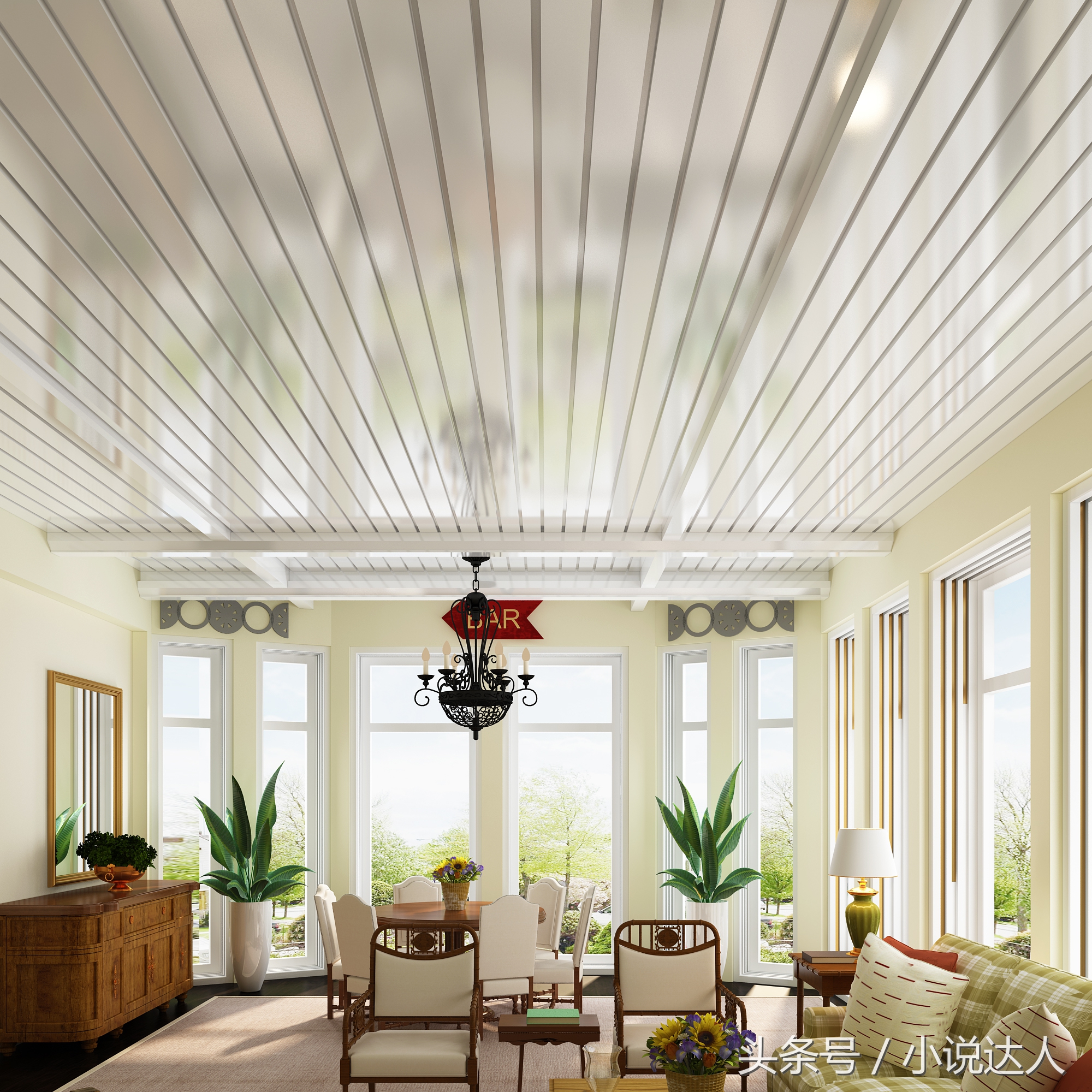 铂雅吊顶,轻奢的吊顶设计
