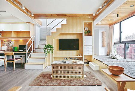 惊艳的客厅背景墙,小户型客厅装修图电视背景墙