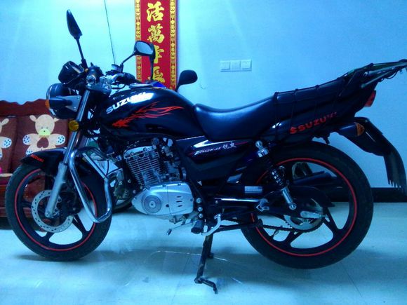 铃木en125-2f锐爽混合比怎么调,铃木en125-2f锐爽护杠改装