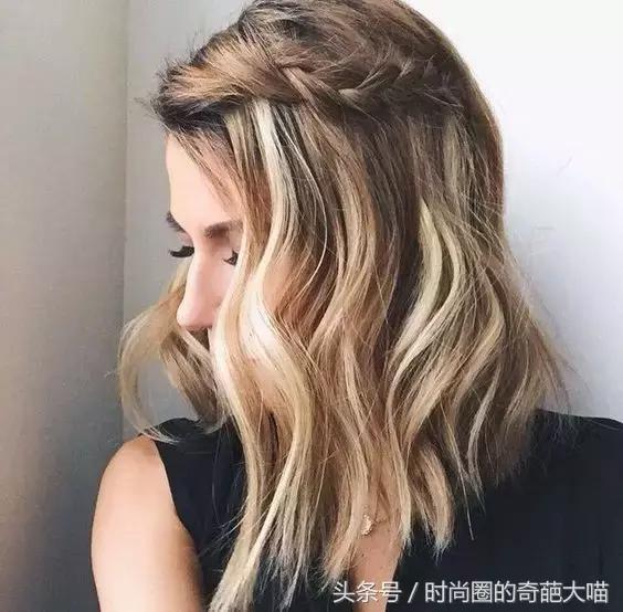 短发女2021流行短发中短发可扎,短发也能如此迷人