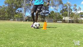 足球盘带过人动作教学,足球技术动作挂图