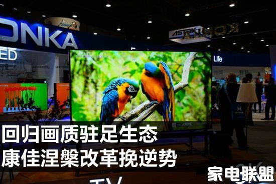 回归画质驻足生态康佳涅槃改革挽逆势