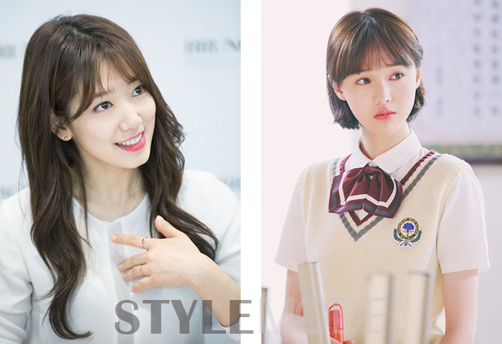 大地色眼影和韩系眼影,一字眉眼妆