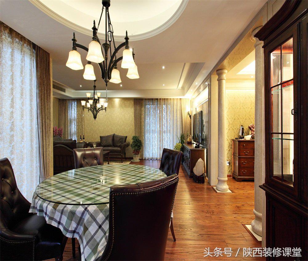 简美实木轻奢装修风格,高级奢华实木装修风格图片