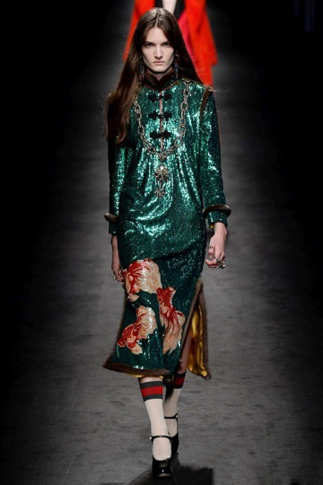 gucci古驰今年风格,古驰gucci2016春夏米兰时装周
