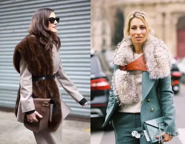 丝巾围巾搭配秋冬,丝巾围巾时髦搭配系法