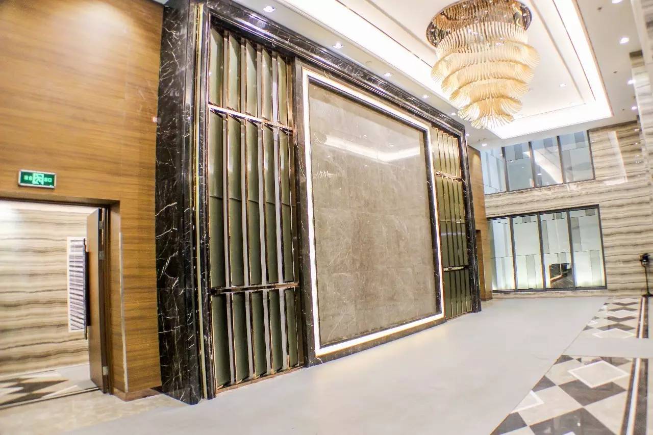 入户大堂是门面,华润地下车库入户大堂