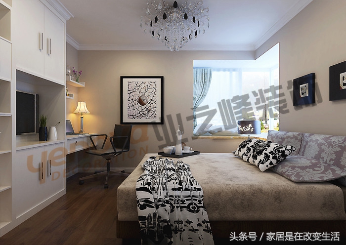 西宁金水湖畔小户型装修风格,西宁翠雍星城5室