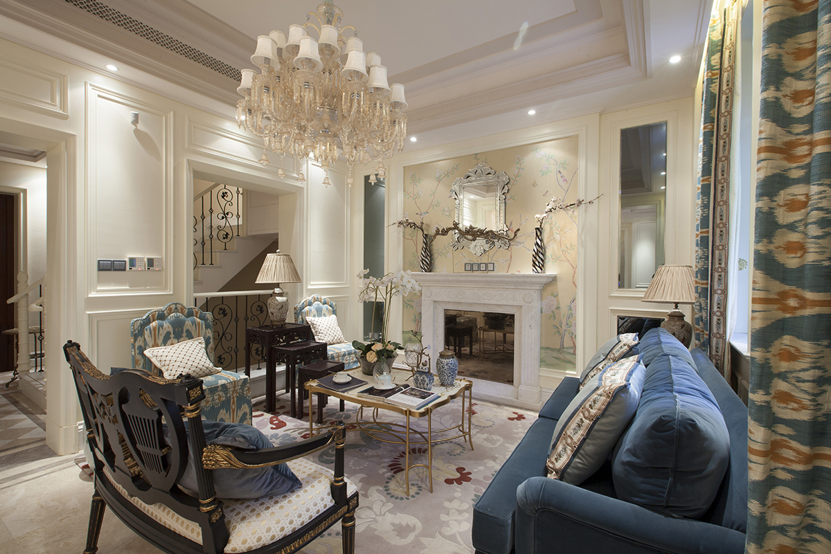 300平叠加别墅四层装修效果图,300平联排别墅装修