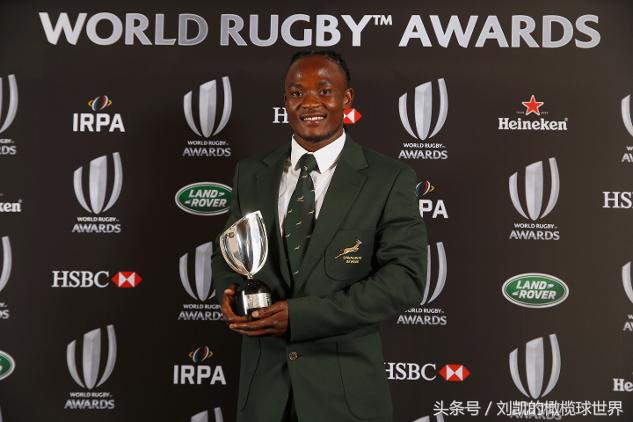 贝登.巴莱特与萨拉.亨特获得2016年世界橄榄球男女个人大奖