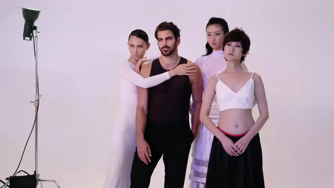 超模陈碧舸亮相纽约时,超模陈碧舸