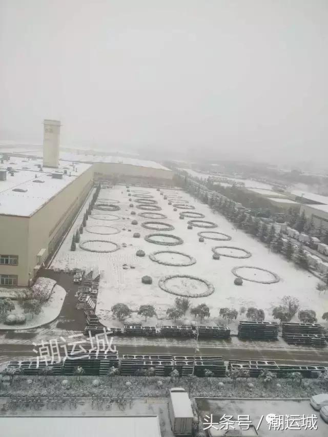 运城雪景有多美,山西省运城市第一场雪