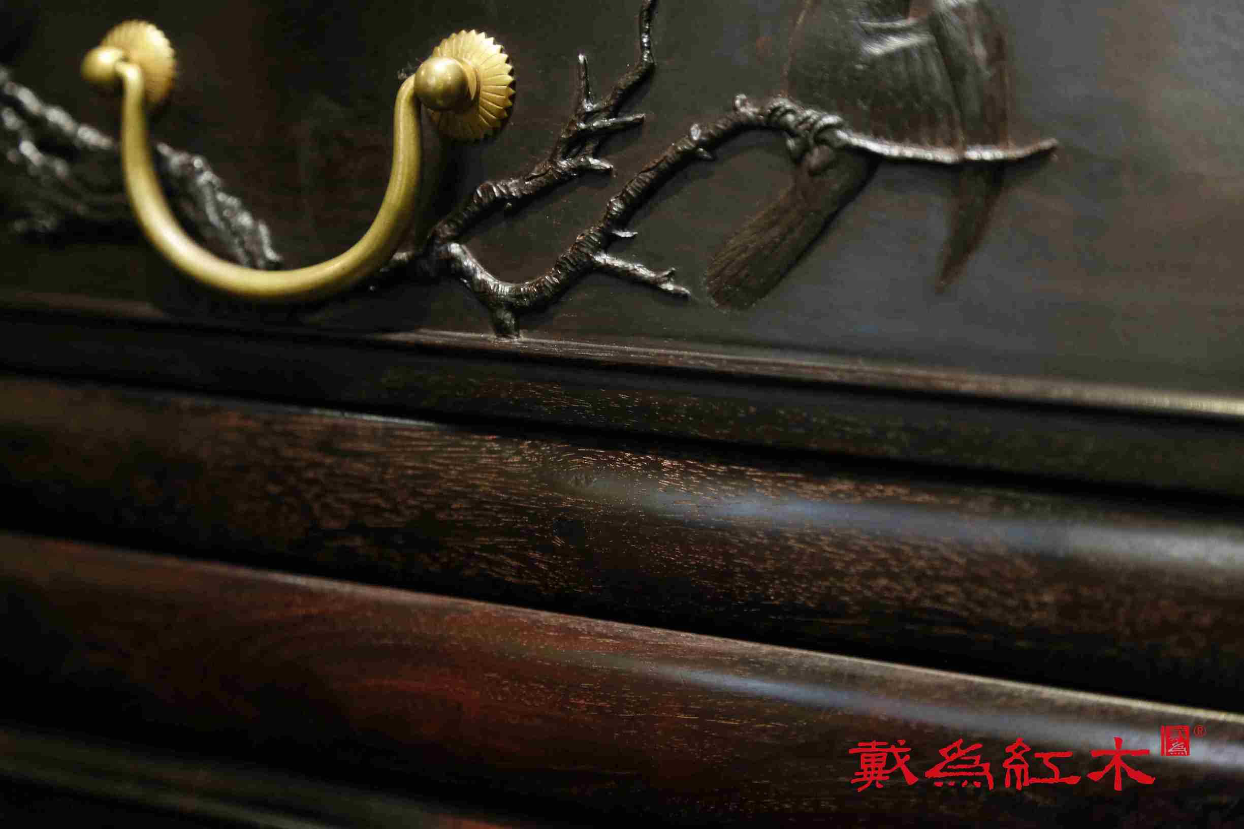 大果紫檀能做出小叶紫檀的效果吗,怎么让紫檀变得有光泽