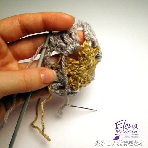 俄罗斯钩针编织教程,俄罗斯钩针钩法视频