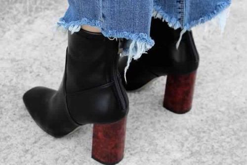 时髦长靴子秋季女2022爆款洋气,今年流行小脚裤靴子时髦显瘦