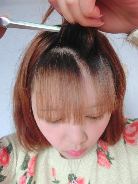 空气刘海打薄教程,又简单又好看的空气刘海教程