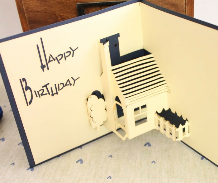 艺术风格卡片,简约好看的卡片