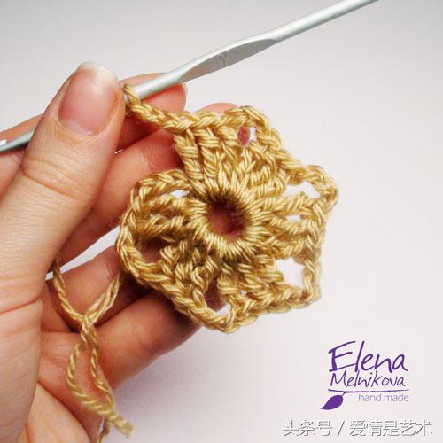 俄罗斯钩针编织教程,俄罗斯钩针钩法视频