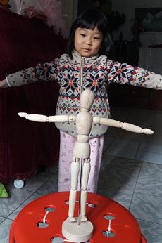 刘勇赫：你和孩子玩过木人吗？