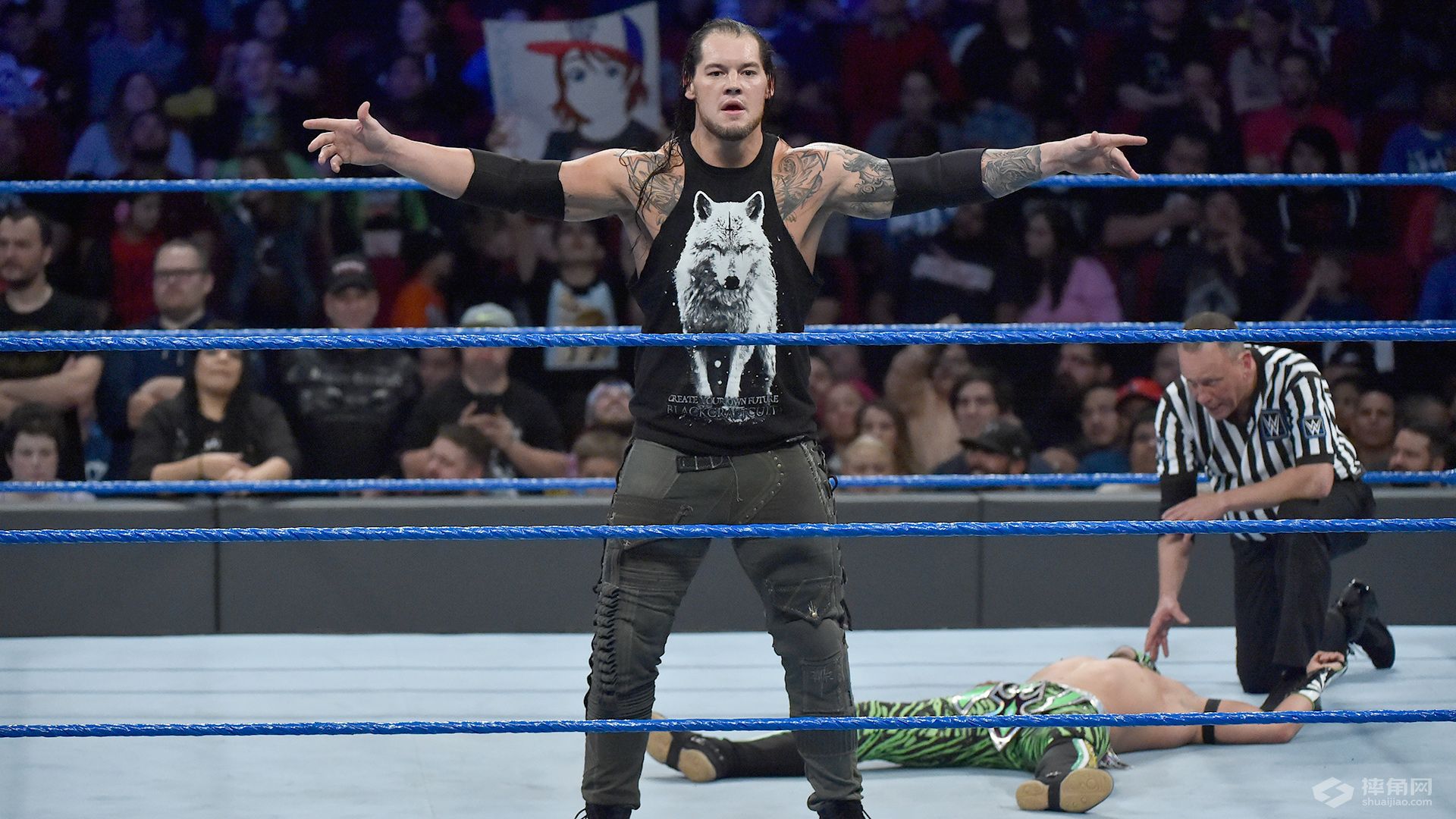 WWE驸马爷风云决战RVD！凯恩抛摔毕雪夫获全场欢呼！