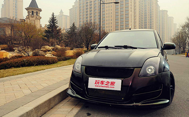 铃木雨燕底盘结构图片,铃木雨燕底盘解析