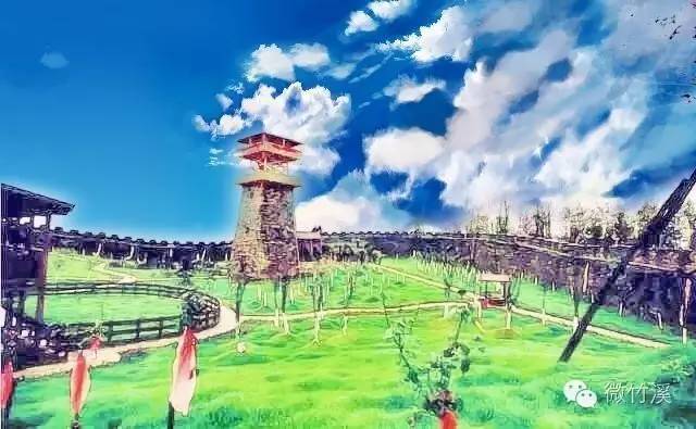 穿越时光的美丽瞬间,竹溪最美风景图