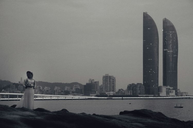 云上厦门看厦门夜景,海上看厦门