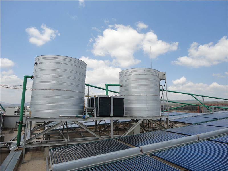 太阳能空气能热水循环系统图,太阳能空气能一体发电