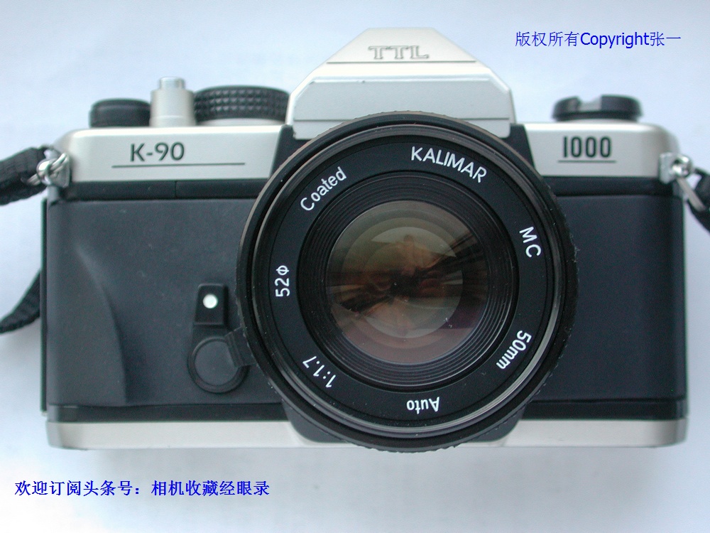 中国为美国制造KalimarK90TTL1000单反相机