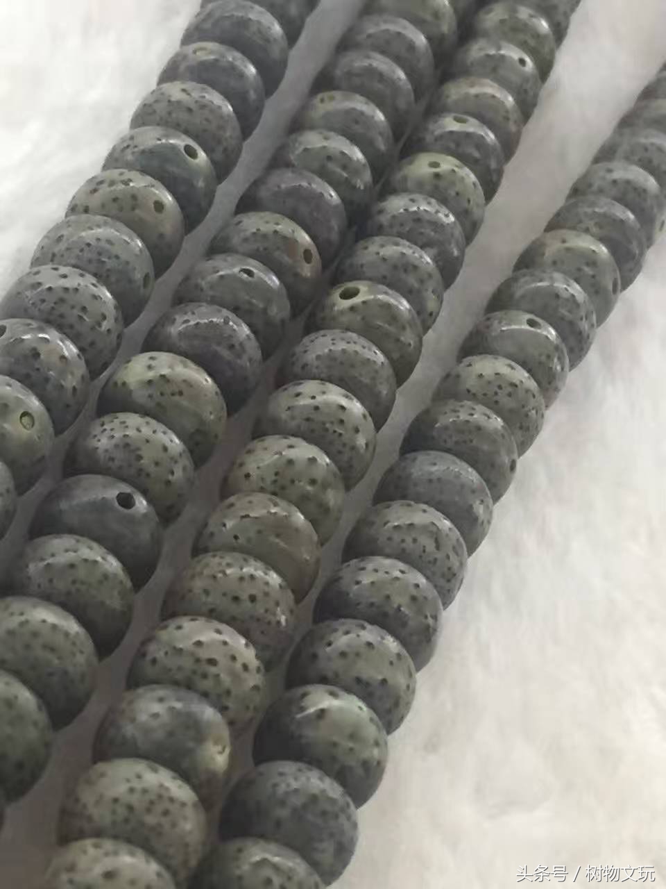 阴皮星月菩提包浆效果图,星月菩提走色的全过程