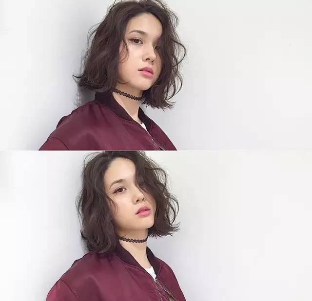 蓬松烫卷打造的这几款中短发造型，让女明星们一夜间都组团去剪了