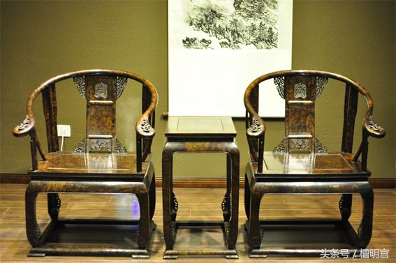 红木家具中式椅经典之作,红木家具大圈椅