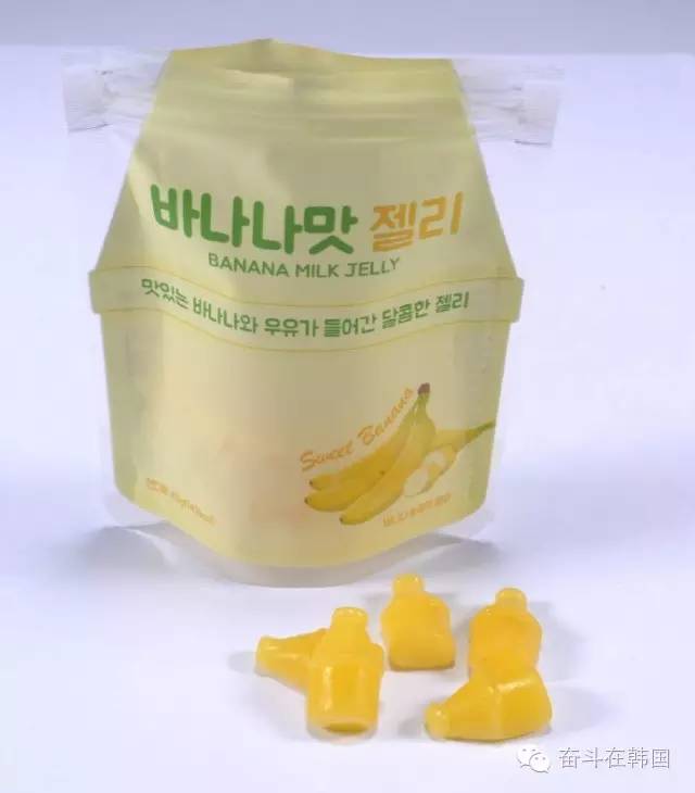 韩国软糖香蕉牛奶,可以吃的牛奶软糖