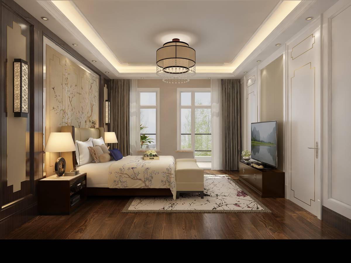 王文泉简欧别墅样板间室内设计,王文泉别墅设计