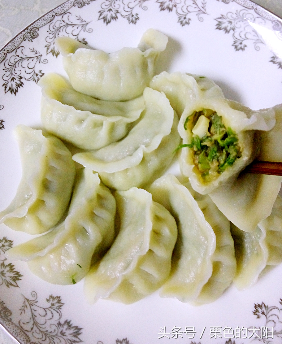 大肉韭菜馅儿饺子,大肉小茴香饺子