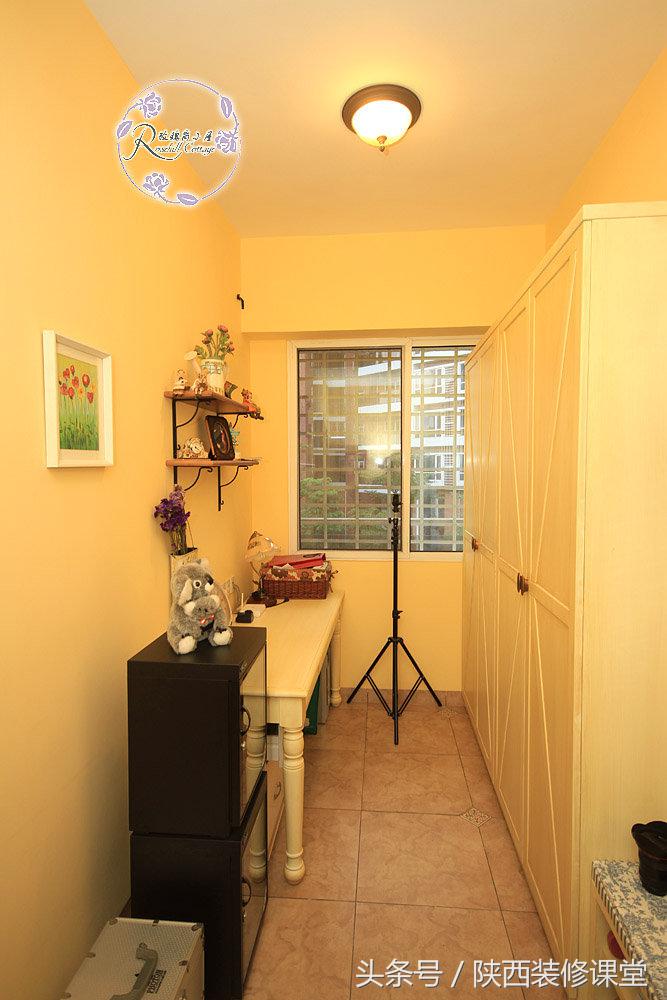 美式简约风硬装软装19万,10万硬装小户型复古风