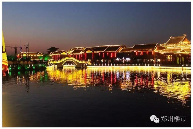 情怀成就,建业七盛角点亮开封古城之夜