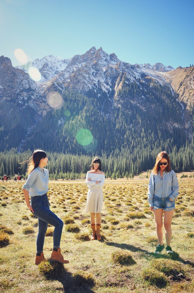 入疆旅行的风景,南北疆大环线旅游风景