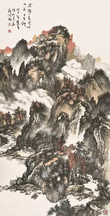 薛从伦山水画,薛从伦山水画欣赏