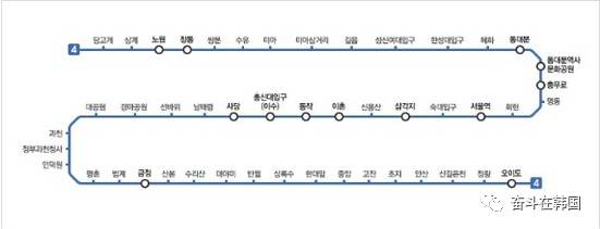 韩国自由行必备！韩国首都圈地铁各线路详细信息及运营时间！