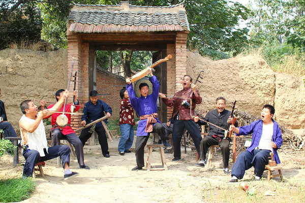 陕西华阴一口老腔吼尽红尘千古事,组图