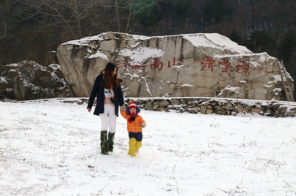 沣峪庄园滑雪,沣峪山庄滑雪