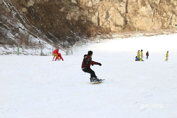 沣峪庄园滑雪,沣峪山庄滑雪