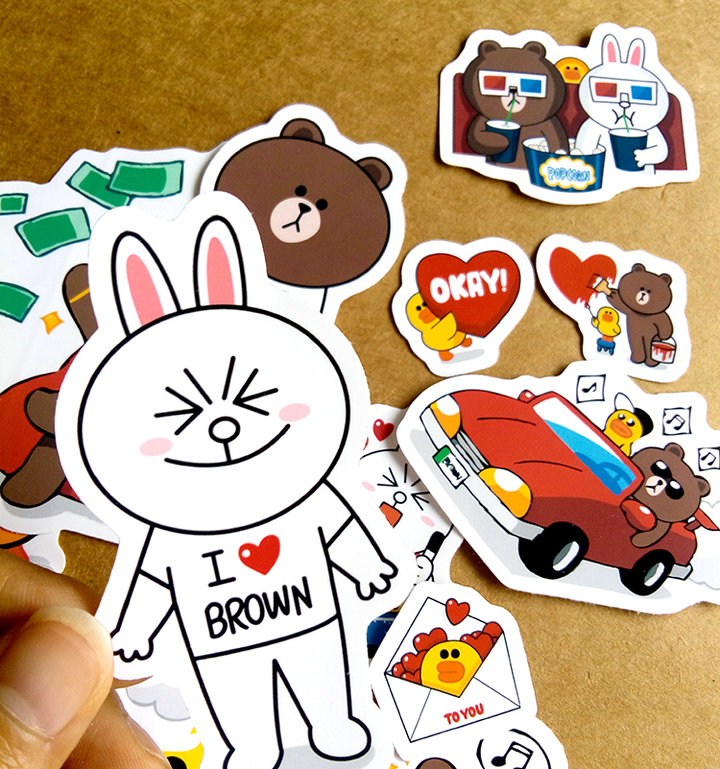 linefriends文具开箱,linefriends联动文具