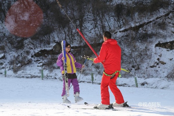 沣峪庄园滑雪,沣峪山庄滑雪