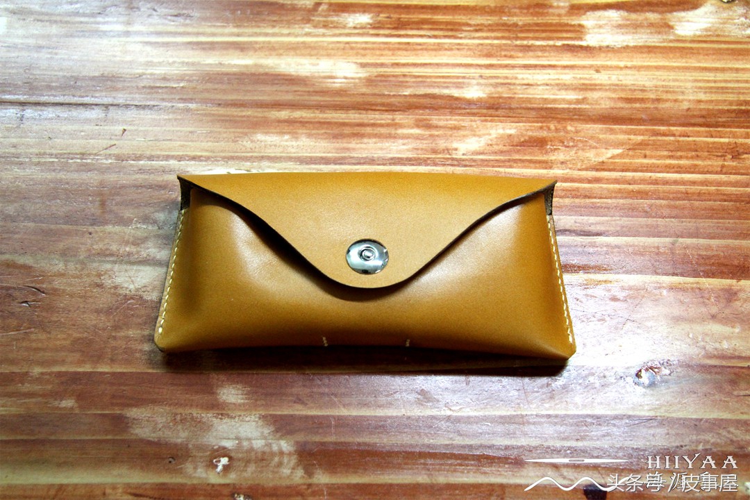 新手也可以做的眼镜皮套教程