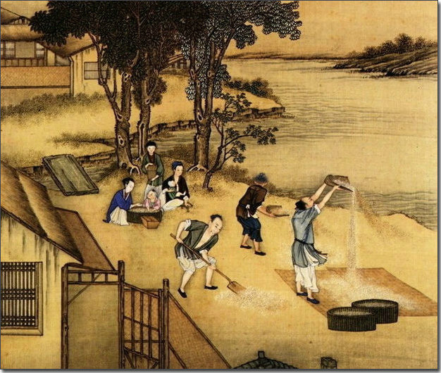 二十四节气24幅古画24首诗,二十四节气古画欣赏图