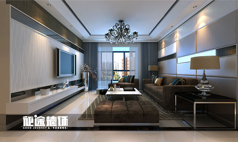 合肥和昌都汇华府现代前卫风格案例鉴赏这颜色搭配运用的绝了