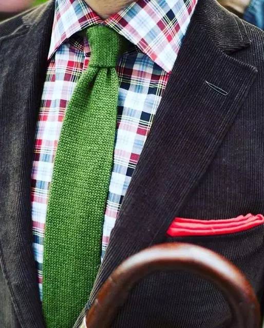 学院风两件套针织领带,时尚针织领带图片大全